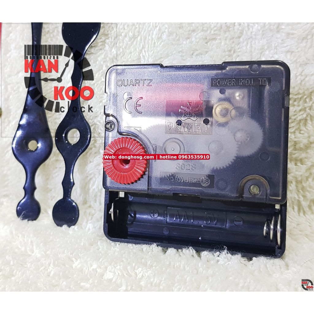  Máy đồng hồ treo tường kim trôi XỊN hiệu Power bảo hành 5 năm 