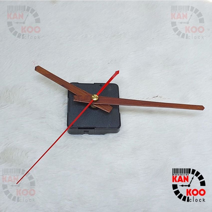  Kim đồng hồ treo tường cao cấp vân gỗ- mã số KG-1504 phù hợp mặt đồng hồ 25cm đến 35cm 