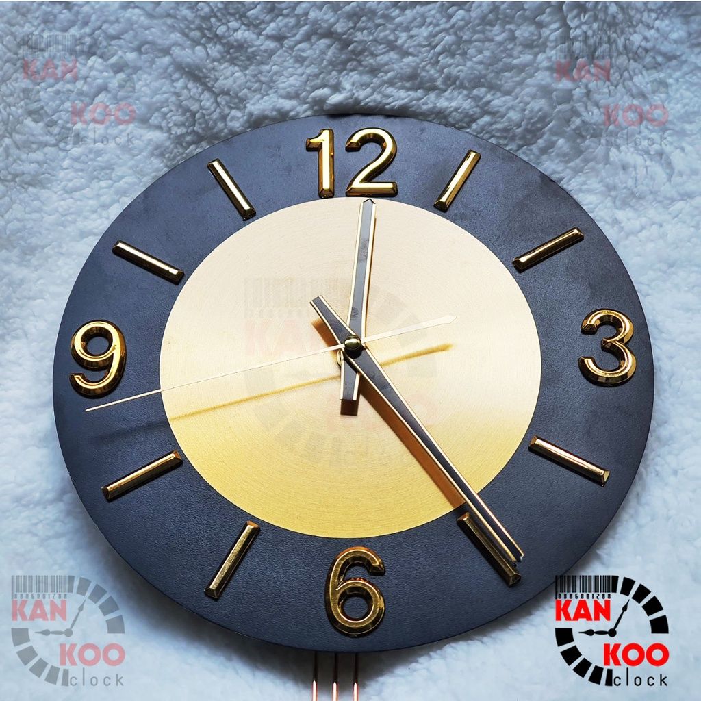  Đồng hồ treo tường kim loại KANKOO- 025 BẢO HÀNH 2 NĂM 
