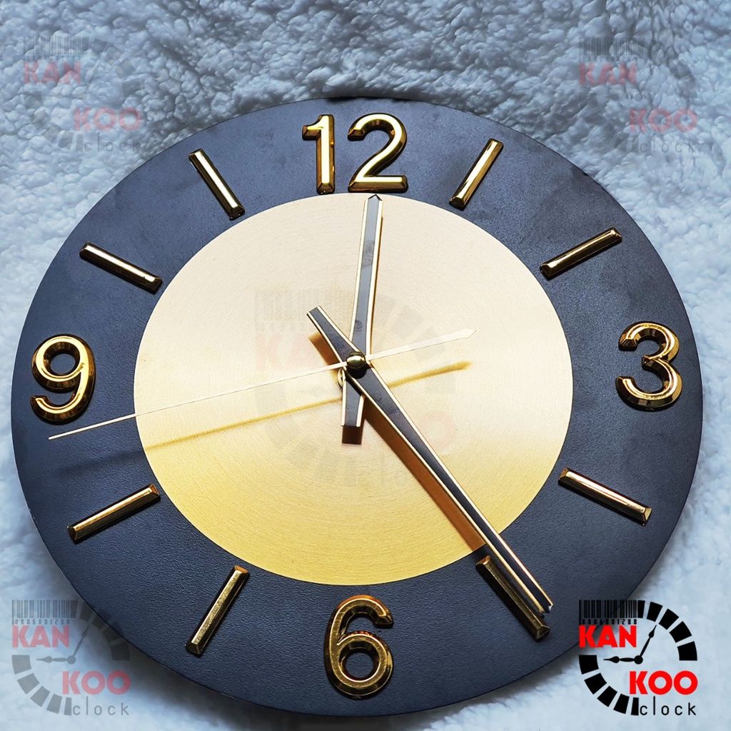  Đồng hồ treo tường kim loại KANKOO- 025 BẢO HÀNH 2 NĂM 
