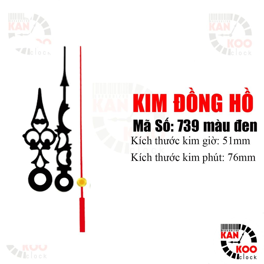  Kim đồng hồ để bàn- treo tường nhỏ Kankoo Clock mã số 739 