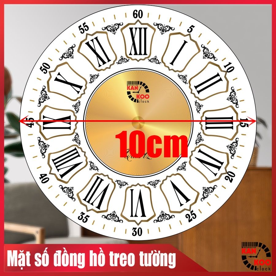  Mặt số đồng hồ để bàn cỡ nhỏ (đường kính 6cm) đa dạng mẫu mã cho quý khách lựa chọn 