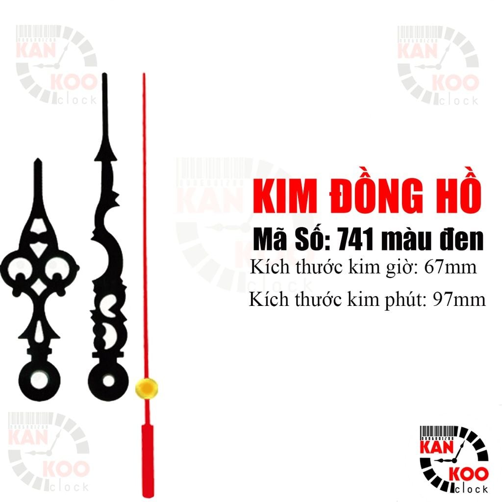  Kim đồng hồ treo tường mã số 741 