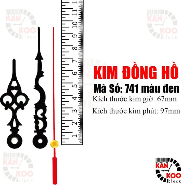  Kim đồng hồ treo tường mã số 741 