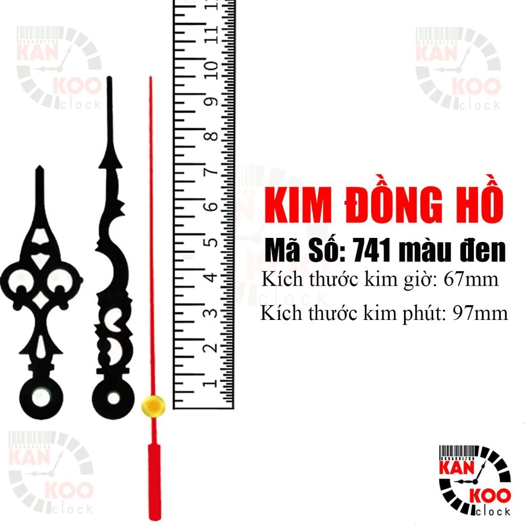  Kim đồng hồ treo tường mã số 741 