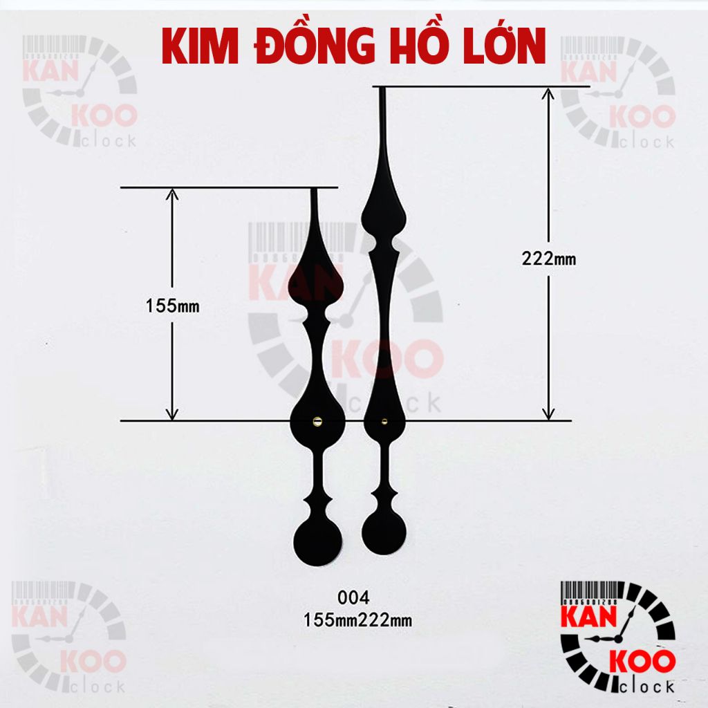  Máy đồng hồ treo tường KIM TRÔI XỊN SUZUKI và Kim dài 22.2cm bảo hành 5 năm, dùng cho mặt đồng hồ treo tường cỡ lớn 50cm 