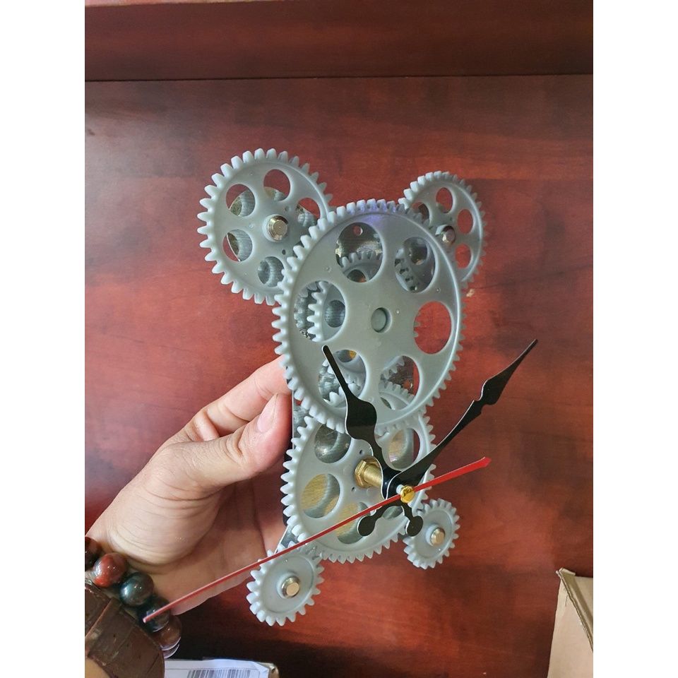  Bộ bánh răng đồng hồ treo tường (Gear Clock) chuyển động liên tục ( Bộ 7 bánh răng) 