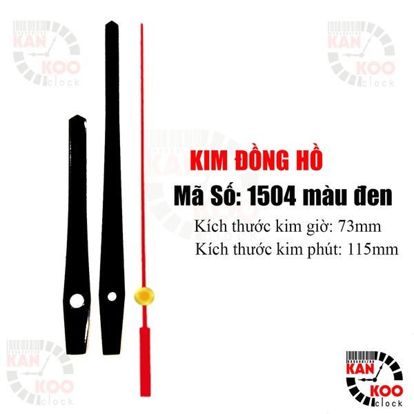  Kim đồng hồ treo tường Kankoo Clock mã số 1504 