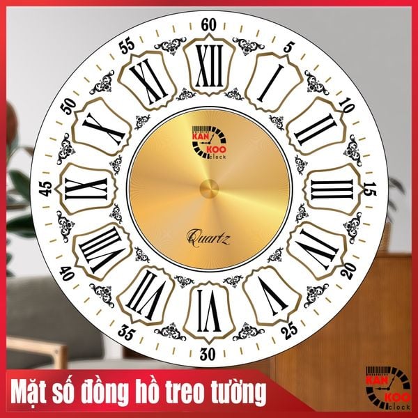  Mặt số đồng hồ để bàn cỡ nhỏ (đường kính 6cm) đa dạng mẫu mã cho quý khách lựa chọn 