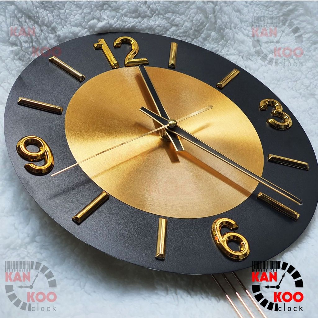  Đồng hồ treo tường kim loại KANKOO- 025 BẢO HÀNH 2 NĂM 
