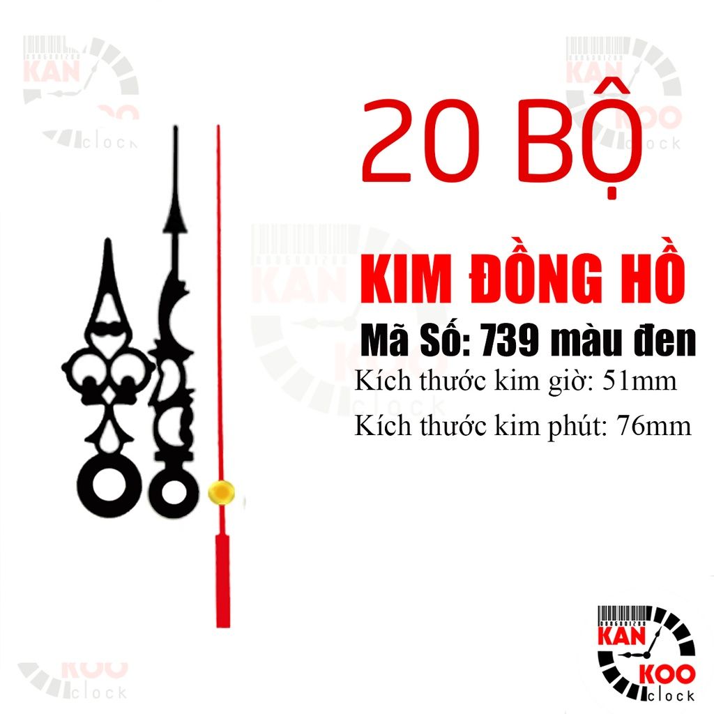  [COMBO KIM] 30K8096 màu vàng -20K739 màu đen 