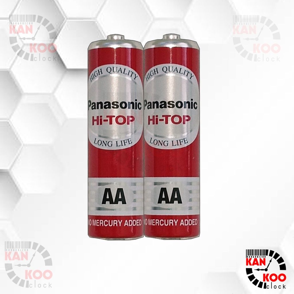  Pin tiểu AA PANASONIC INDONESIA màu đỏ (2A-1.5V) chính hãng bảo hành 36 tháng 