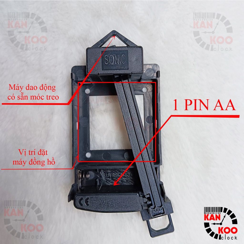 Máy lắc dao động SONIC cho đồng hồ treo tường 