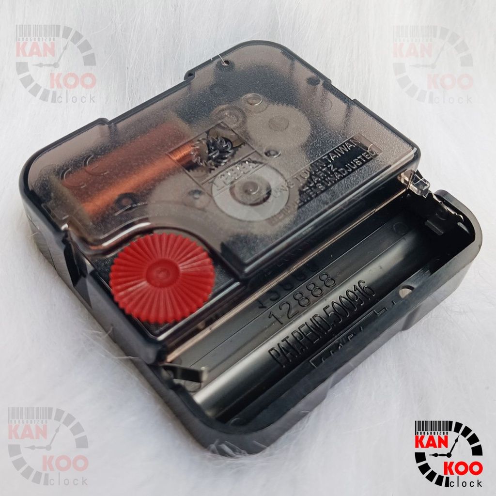  Máy đồng hồ treo tường kim trôi 12888 bánh xe đỏ chính hãng bảo hành 3 năm 