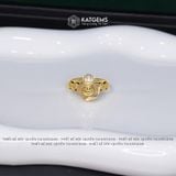  Nhẫn Hồ Tiên Cửu Vận Đá Ngọc Theo Mệnh Vàng Tây Trang Sức - Thiết Kế Độc Quyền 