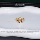  Nhẫn Hồ Tiên Cửu Vận Đá Ngọc Theo Mệnh Vàng Tây Trang Sức - Thiết Kế Độc Quyền 