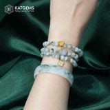  Chuỗi Ngọc Hoa Bay 8Li Mix Ngũ Điếu Và Cỏ Bốn Lá Vàng 10k, Hoa Sen Vàng 24k - Không Kén Mệnh 