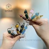 Vòng Dây Cáp Lu Thống Mix Cỏ Bốn Lá Các Màu Cho Các Mệnh 