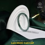  Vòng Khối Lam Ngọc Cao Cấp Bản Đũa 5.5 Ni 53.3mm (Không Kén Mệnh) 