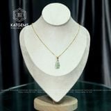  Mặt Dây Chuyền Phỉ Thúy Hoa Bay Các Dáng Móc Vàng Trang Sức (Không Kén Mệnh) 