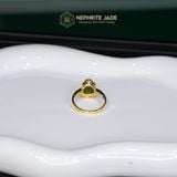  Nhẫn Tỳ Hưu Ngọc Bích Canada Cao Cấp Kim Ngọc Phúc Nhi Vàng Trang Sức (Không Kén Mệnh) 