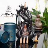  Nụ Trầm Cao Cấp Tặng Đế Hoa Sen Mạ Vàng 