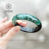  Vòng Khối Ngọc Myanmar Type A Độc Bản 11.8x6.8 Ni 52mm (Không Kén Mệnh) 