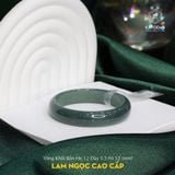  Vòng Khối Lam Ngọc Cao Cấp Bản Hẹ 12Li Ni Từ 50.5mm Đến 55mm (Không Kén Mệnh) 