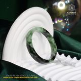  Vòng Khối Ngọc Cẩm Thạch Sơn Thủy (Type A) Cao Cấp Bản Vuông 10 Dày 5.7 Ni 51.9mm (Không Kén Mệnh) 