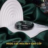  Vòng Khối Ngọc Lục Hoa Bay Cao Cấp Bản Hẹ 16.6 Dày 7.8 Ni 53mm - Không Kén Mệnh 
