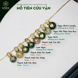  Mặt Dây Chuyền Hồ Tiên Cửu Vận Các Màu Cho Các Mệnh 