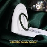  Vòng Khối Ngọc Bích Canada Cao Cấp Bản Đũa 6Li Ni 53.5 (Nhận Chế Tác Theo Size Tay) (Không Kén Mệnh) 