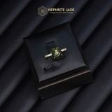  Nhẫn Túi Tiền Kim Bảo Ngọc Bích Canada KT: 10x9x4ly Vàng Trang Sức( Không kén mệnh ) 