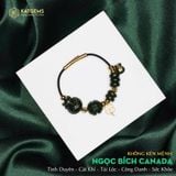 Vòng Dây Cáp Hồ Ly Mix Ngũ Điếu Và Charm Cỏ Bốn Lá, Túi Tài Lộc Và Bi Kim Tiền Vàng Trang Sức 