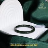  Vòng Khối Ngọc Bích Canada Cao Cấp Bản Đũa 8Li Ni 53.5 (Nhận Chế Tác Theo Size Tay) (Không Kén Mệnh) 