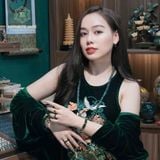  Vòng Ngọc Bích Canada Cao Cấp Lu Thống Chạm Kim Tiền Mix Ngũ Điếu Cho Cặp Đôi (Không Kén Mệnh) 