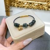  Vòng Dây Cáp Thạch Anh Tóc Xanh Mix Ngũ Điếu, Lu Thống, Cỏ Bốn Lá Và Bà Hồ Ly (Mộc, Hỏa) 