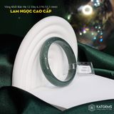  Vòng Khối Lam Ngọc Cao Cấp Bản Hẹ 12Li Ni Từ 50.5mm Đến 55mm (Không Kén Mệnh) 