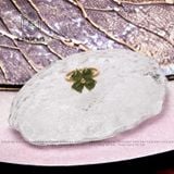  Bộ Trang Sức Vàng Phong Thuỷ Cỏ Bốn Lá Ngọc Bích Vàng Trang Sức (Không Kén Mệnh) 