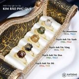  Nhẫn Túi Tiền Kim Bảo Bản Nâng Cấp Vàng Trang Sức Các Màu Cho Các Mệnh 