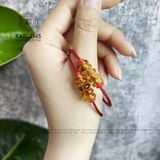  Vòng Dây Cáp Ngũ Điếu Hổ Phách (Không Kén Mệnh) 