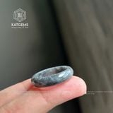  Nhẫn Ngọc Gà Đen (Ngọc Hắc Băng) Ni 16-18 (Giá từ 1686k - 2286k) (Không Kén Mệnh) 