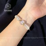  Vòng Dây Cáp Đá Moon Mix Lu Thống, Ngũ Điếu Và Túi Tiền Kim Bảo (Kim, Thủy) 