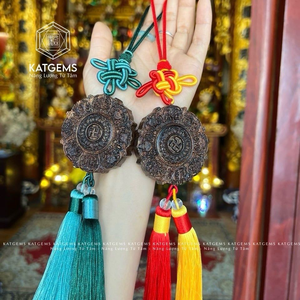  Khánh Treo Xe Trầm Sánh Chữ Vạn (Không Kén Mệnh) 