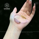  Vòng Dây Cáp Ngũ Điếu Thạch Anh Hồng (Hoả, Thổ) 150525-2 