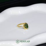  Nhẫn Tỳ Hưu Ngọc Bích Canada Cao Cấp Kim Ngọc Phúc Nhi Vàng Trang Sức (Không Kén Mệnh) 