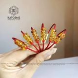  Vòng Dây Cáp Ngũ Điếu Hổ Phách (Không Kén Mệnh) 
