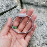  Vòng Dây Cáp Lu Thống Bạch Ngọc Trạm Kim Tiền (Không Kén Mệnh) 