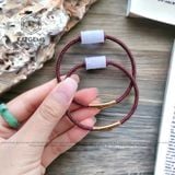  Vòng Dây Cáp Lu Thống Bạch Ngọc Trạm Kim Tiền (Không Kén Mệnh) 