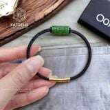  Vòng Dây Cáp Lu Thống Ngọc Bích Trạm Kim Tiền (Không Kén Mệnh) 